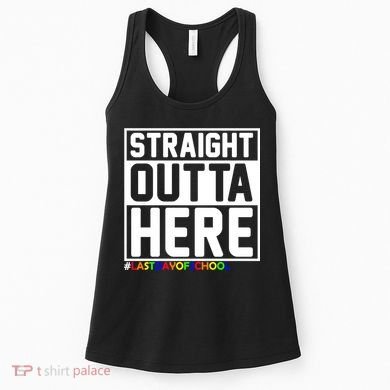 Straight Outta Here Graduation Women's Tank Top