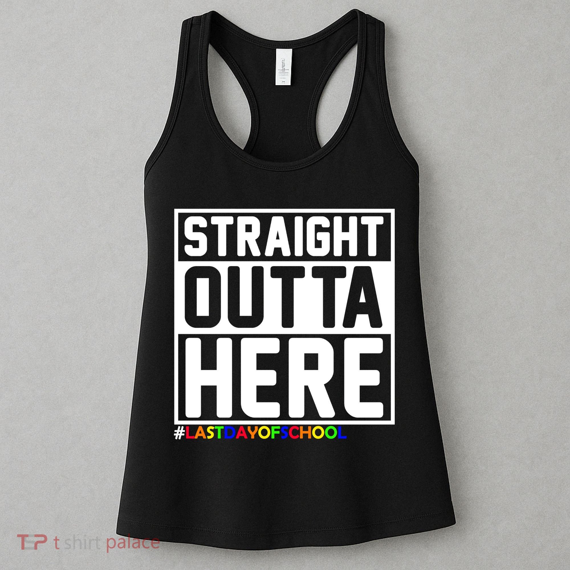 Straight Outta Here Graduation Women's Tank Top