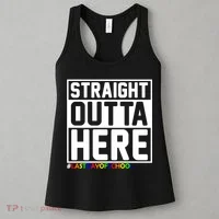 Straight Outta Here Graduation Women's Tank Top thumb 3