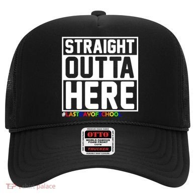 Straight Outta Here Graduation Hat