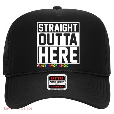 Straight Outta Here Graduation Hat