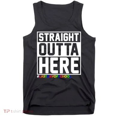 Straight Outta Here Graduation Tank Top