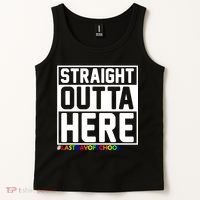 Straight Outta Here Graduation Tank Top thumb 2