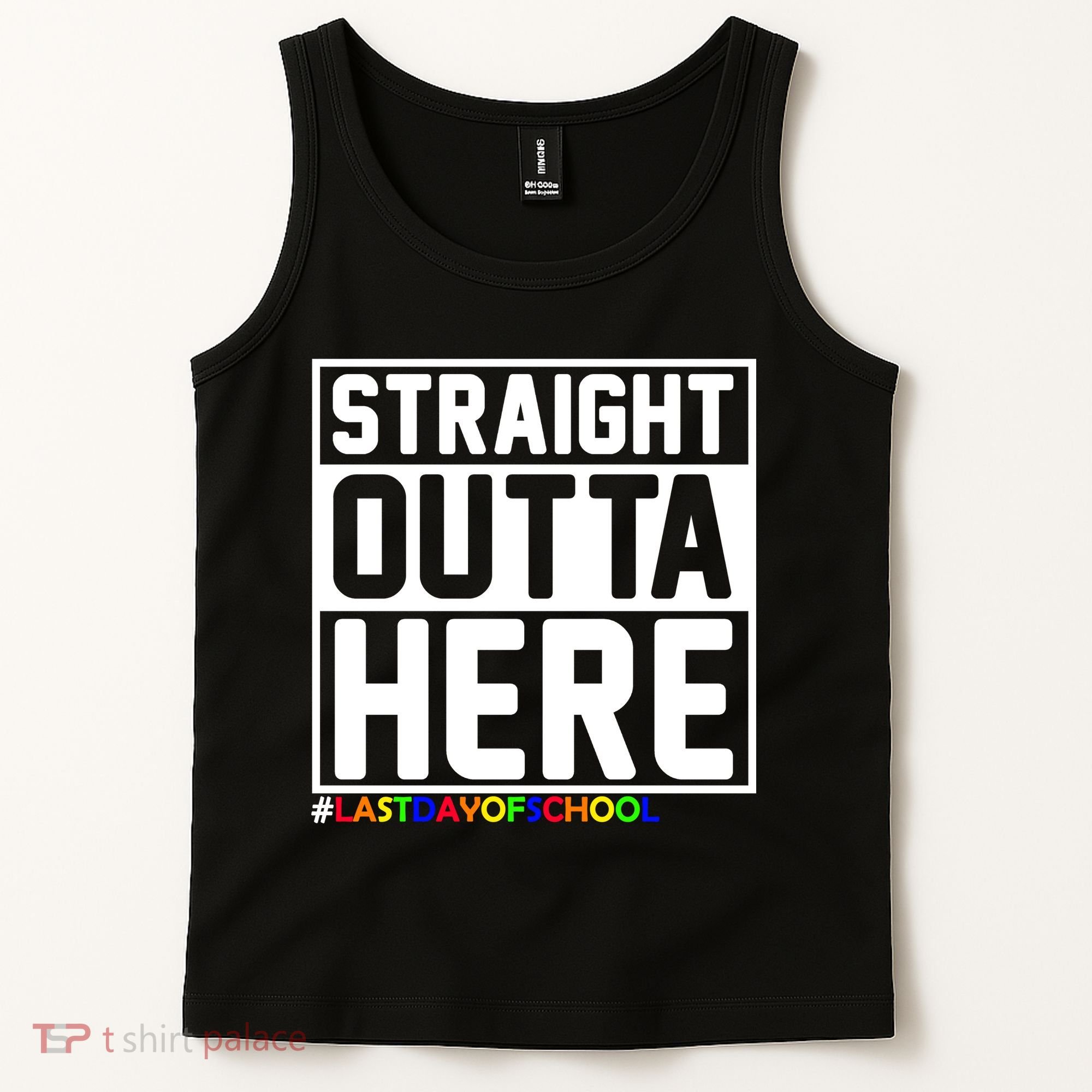 Straight Outta Here Graduation Tank Top