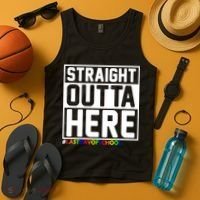 Straight Outta Here Graduation Tank Top thumb 4