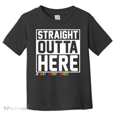Straight Outta Here Graduation Toddler T-Shirt