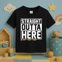 Straight Outta Here Graduation Toddler T-Shirt thumb 3