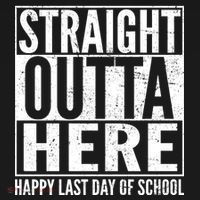 Straight Outta Here Happy Last Day Of School Women's T-Shirt thumb 6