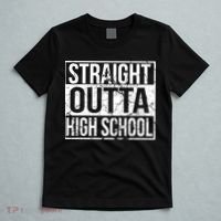 Straight Outta High School Funny Senior Graduate Graudation T-Shirt thumb 5