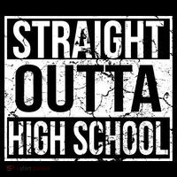 Straight Outta High School Funny Senior Graduate Graudation Women's Hoodie thumb 2