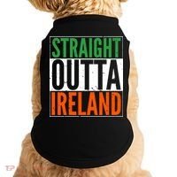 Straight Outta Ireland St. Patrick's Day Irish Doggie Tank thumb 0