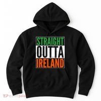 Straight Outta Ireland St. Patrick's Day Irish Hoodie thumb 0