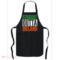 Straight Outta Ireland St. Patrick's Day Irish Apron thumb 0