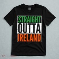 Straight Outta Ireland St. Patrick's Day Irish T-Shirt thumb 5