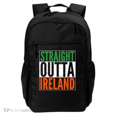 Straight Outta Ireland St. Patrick's Day Irish Backpack