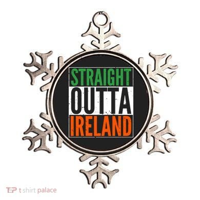 Straight Outta Ireland St. Patrick's Day Irish Ornament