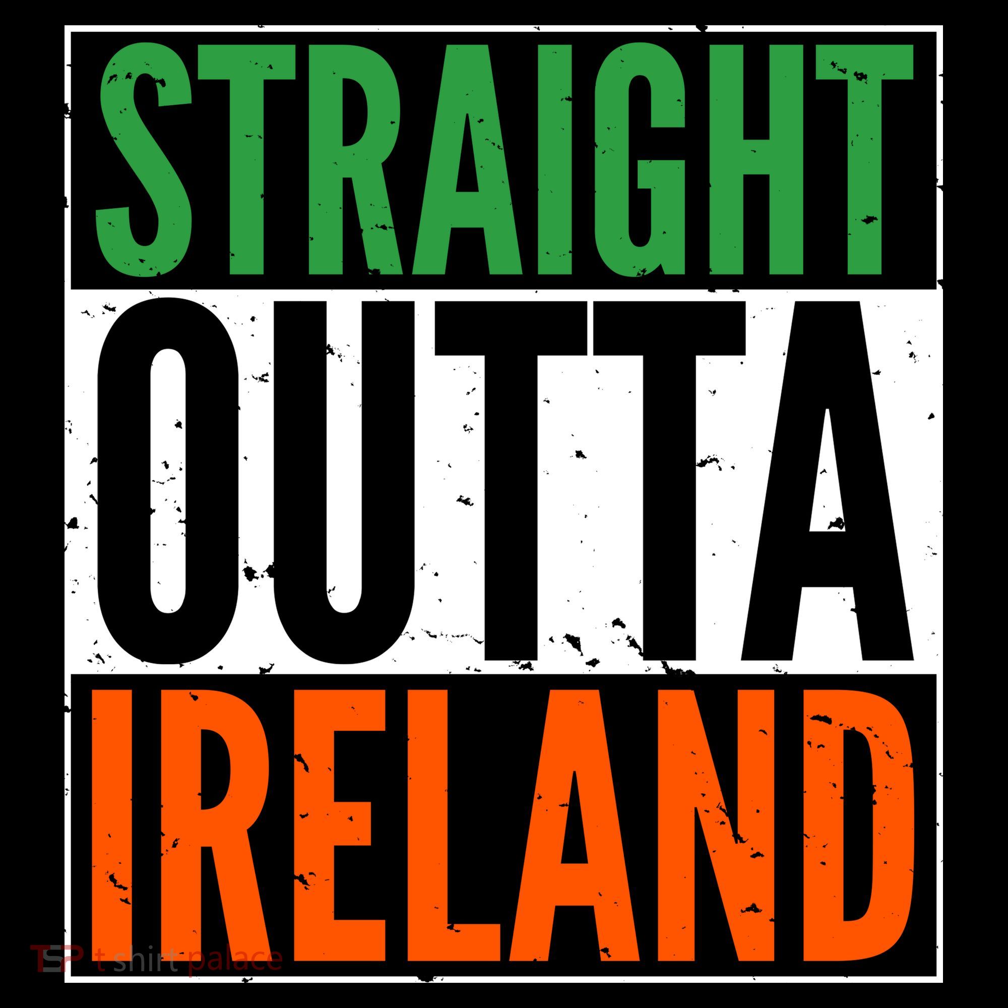 Straight Outta Ireland St. Patrick's Day Irish Ornament