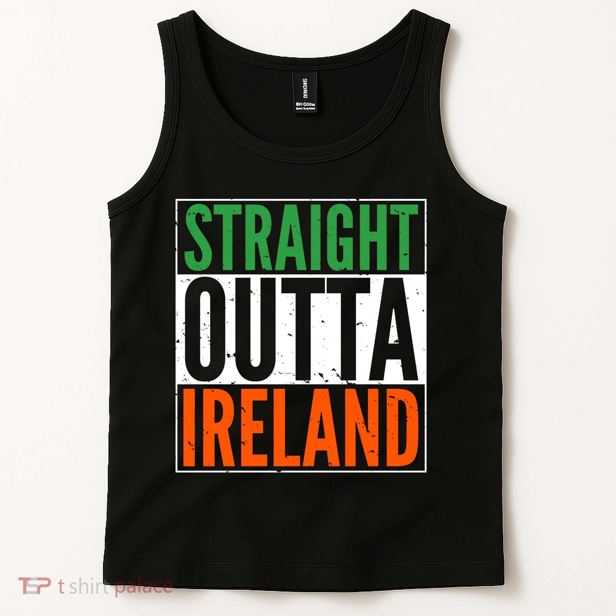 Straight Outta Ireland St. Patrick's Day Irish Tank Top