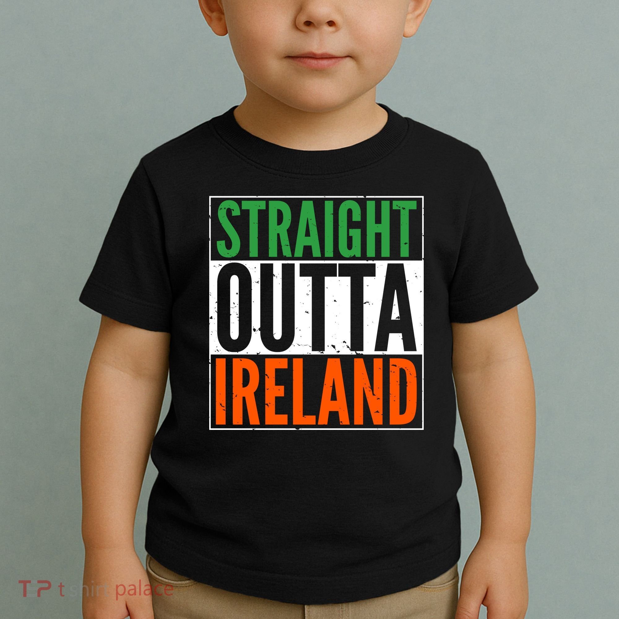 Straight Outta Ireland St. Patrick's Day Irish Toddler T-Shirt