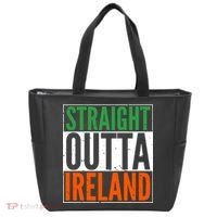 Straight Outta Ireland St. Patrick's Day Irish Tote Bag thumb 0