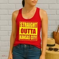 Straight Outta Kansas City Women's Tank Top thumb 2