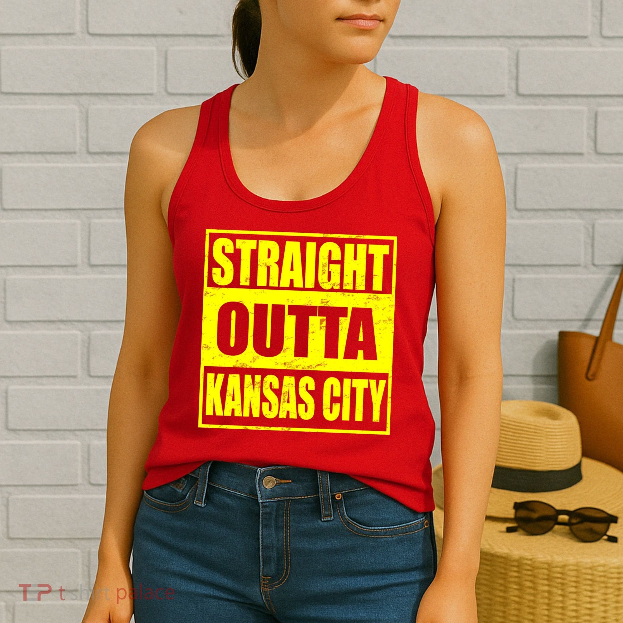Straight Outta Kansas City Women's Tank Top