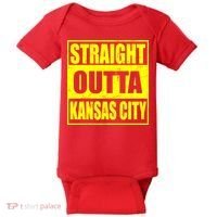 Straight Outta Kansas City Baby Bodysuit thumb 0
