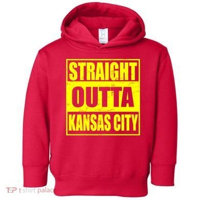 Straight Outta Kansas City Toddler Hoodie