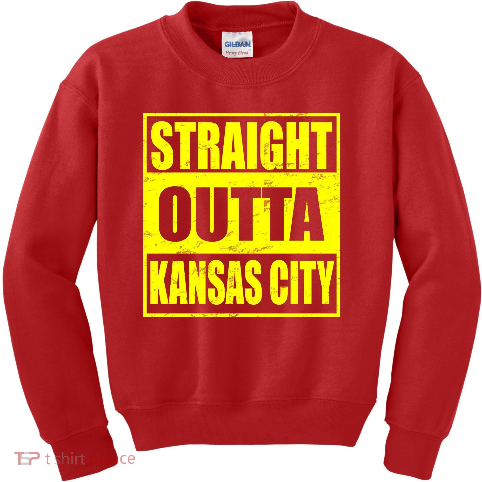Straight Outta Kansas City Kids Sweatshirt
