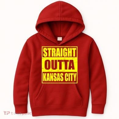 Straight Outta Kansas City Kids Hoodie