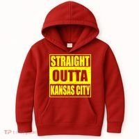 Straight Outta Kansas City Kids Hoodie thumb 0