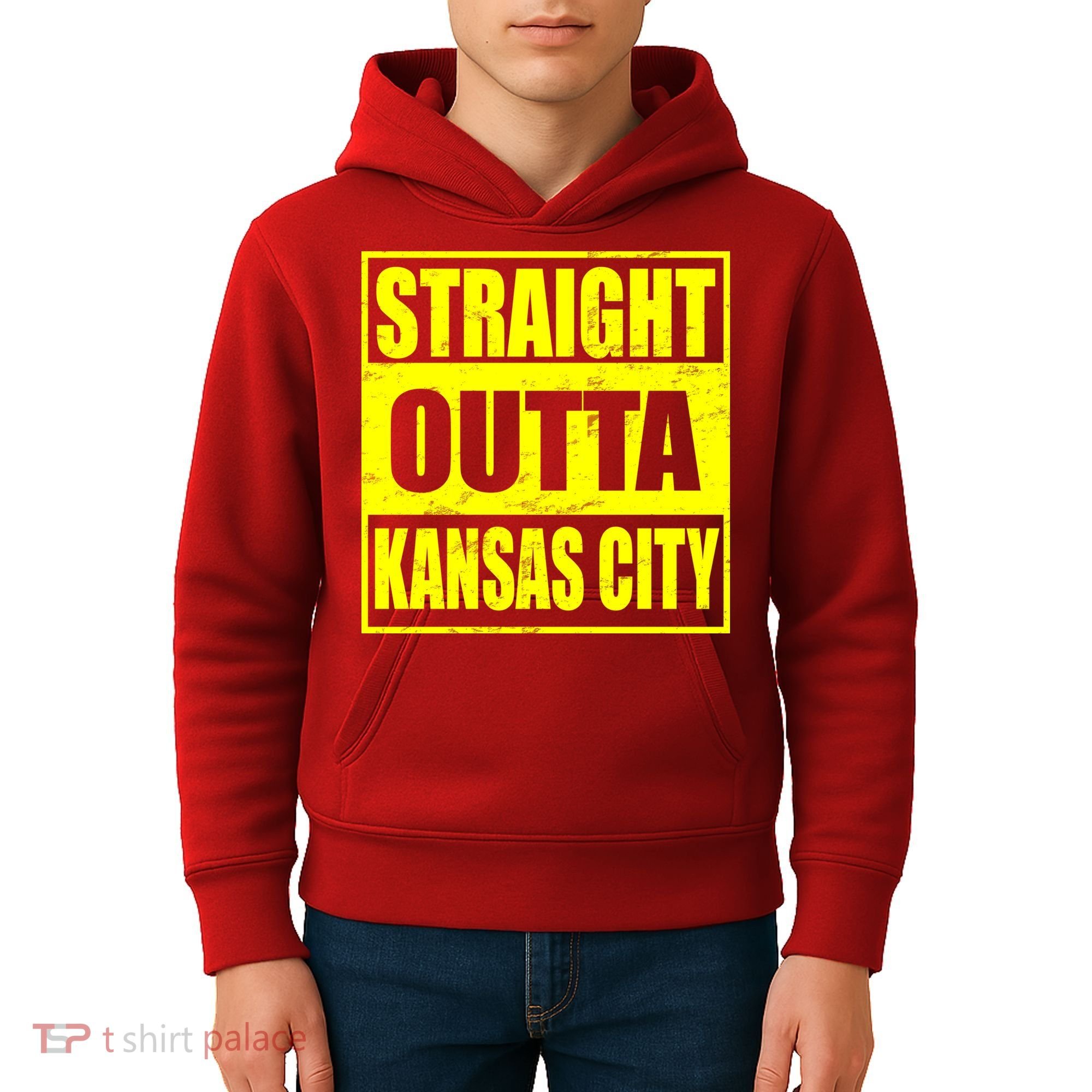 Straight Outta Kansas City Kids Hoodie
