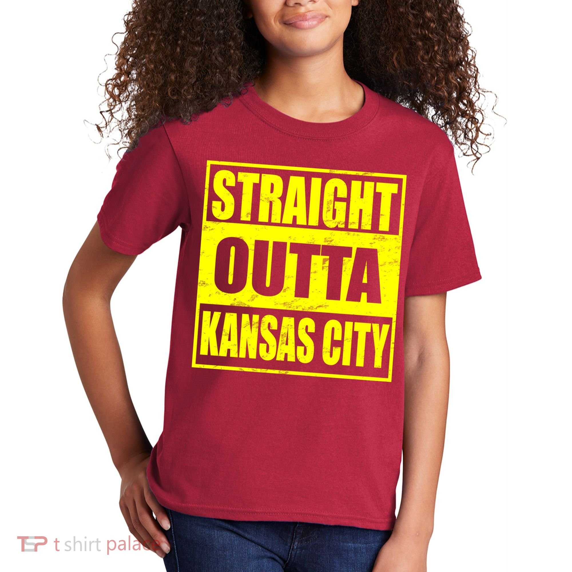 Straight Outta Kansas City Kids T-Shirt