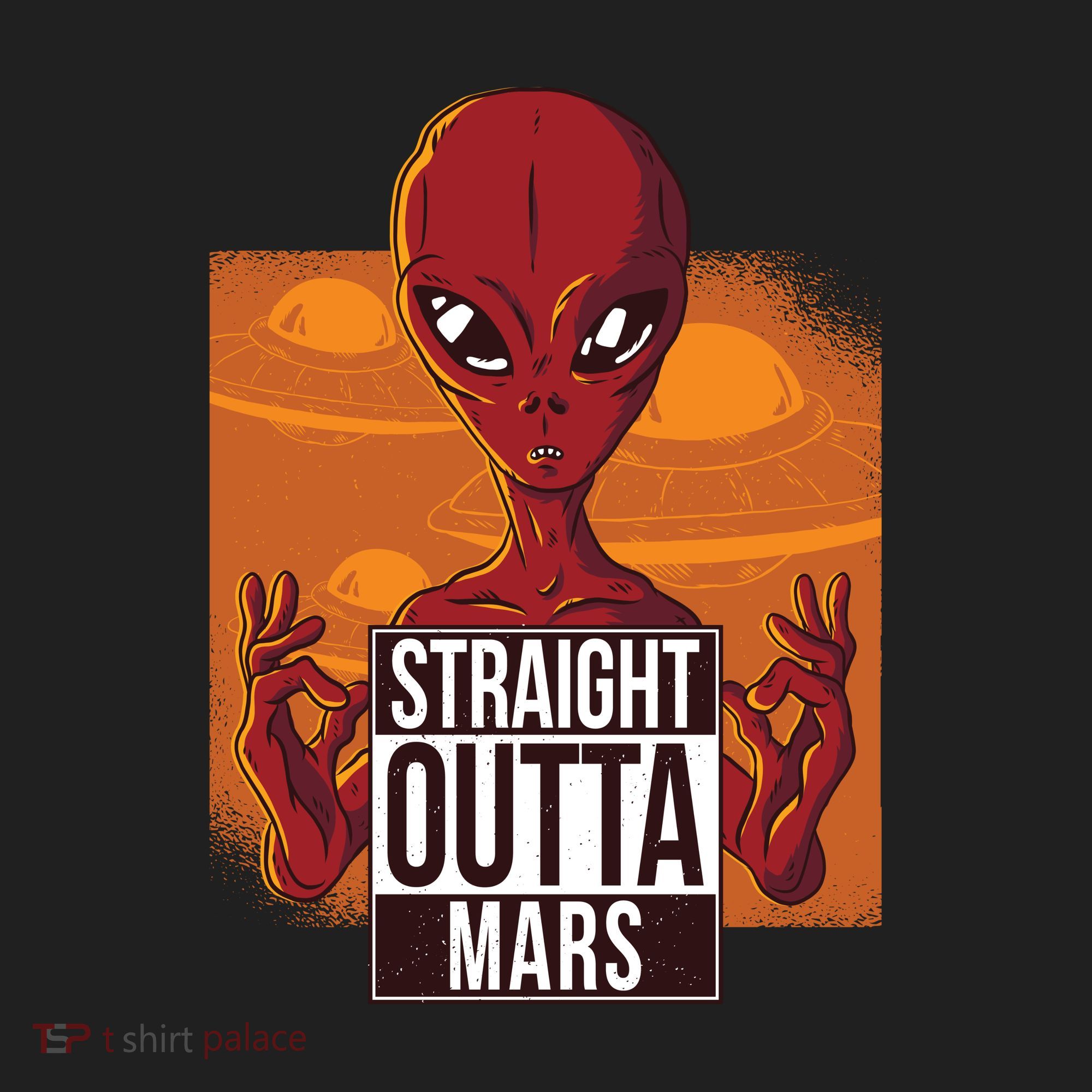 Straight Outta Mars Women's Sweatshirt