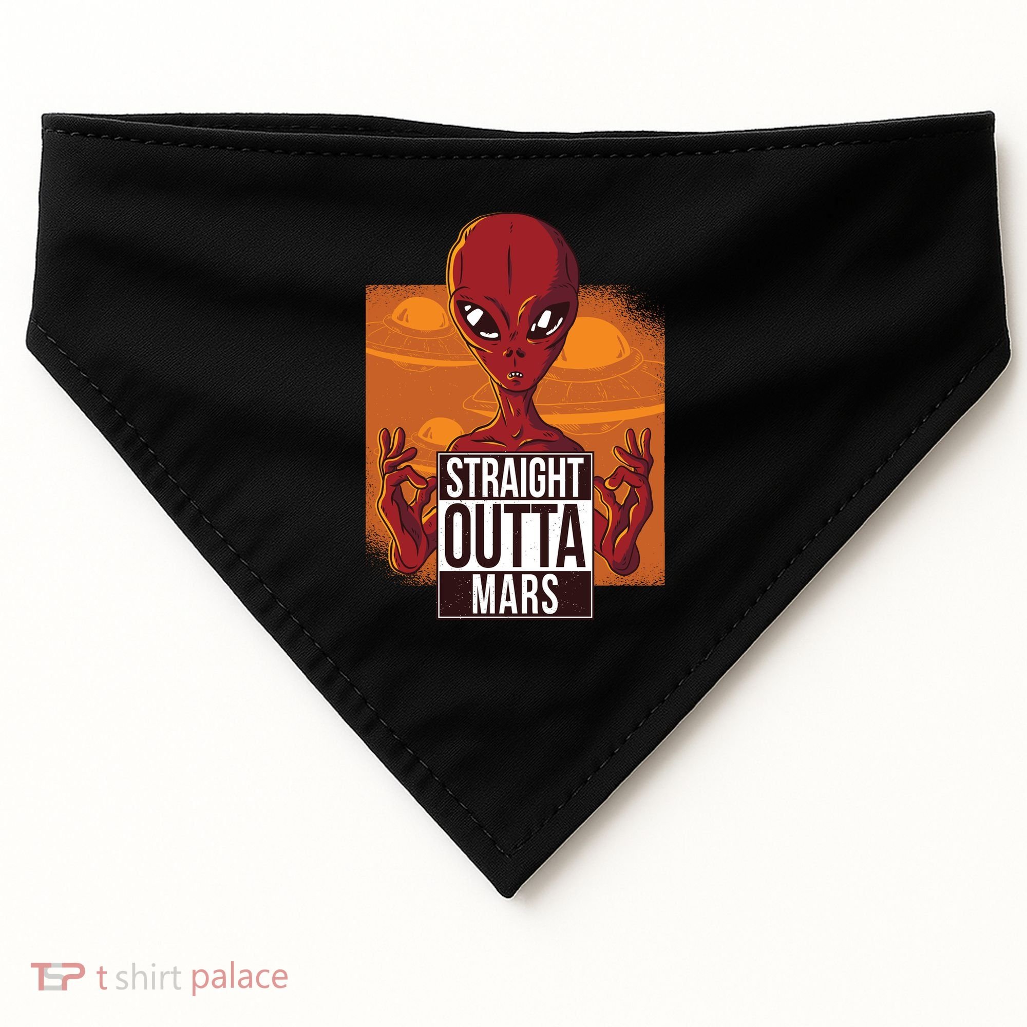 Straight Outta Mars USA-Made Doggie Bandana