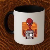 Straight Outta Mars Coffee Mug thumb 2