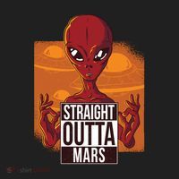 Straight Outta Mars Tumbler thumb 3