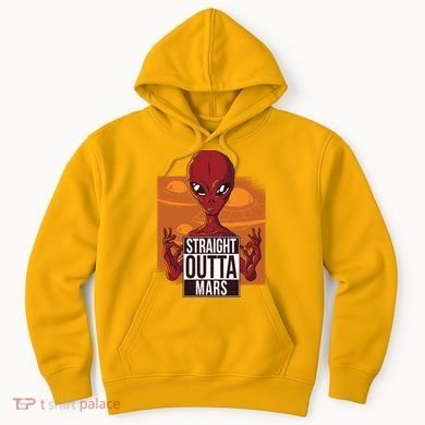 Straight Outta Mars Hoodie