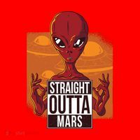 Straight Outta Mars Santa Hat thumb 1