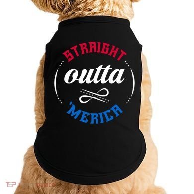 Straight Outta Merica Doggie Tank