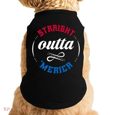 Straight Outta Merica Doggie Tank