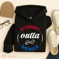Straight Outta Merica Hoodie thumb 4