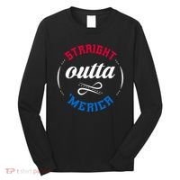 Straight Outta Merica Long Sleeve Shirt thumb 0