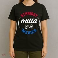 Straight Outta Merica T-Shirt thumb 4