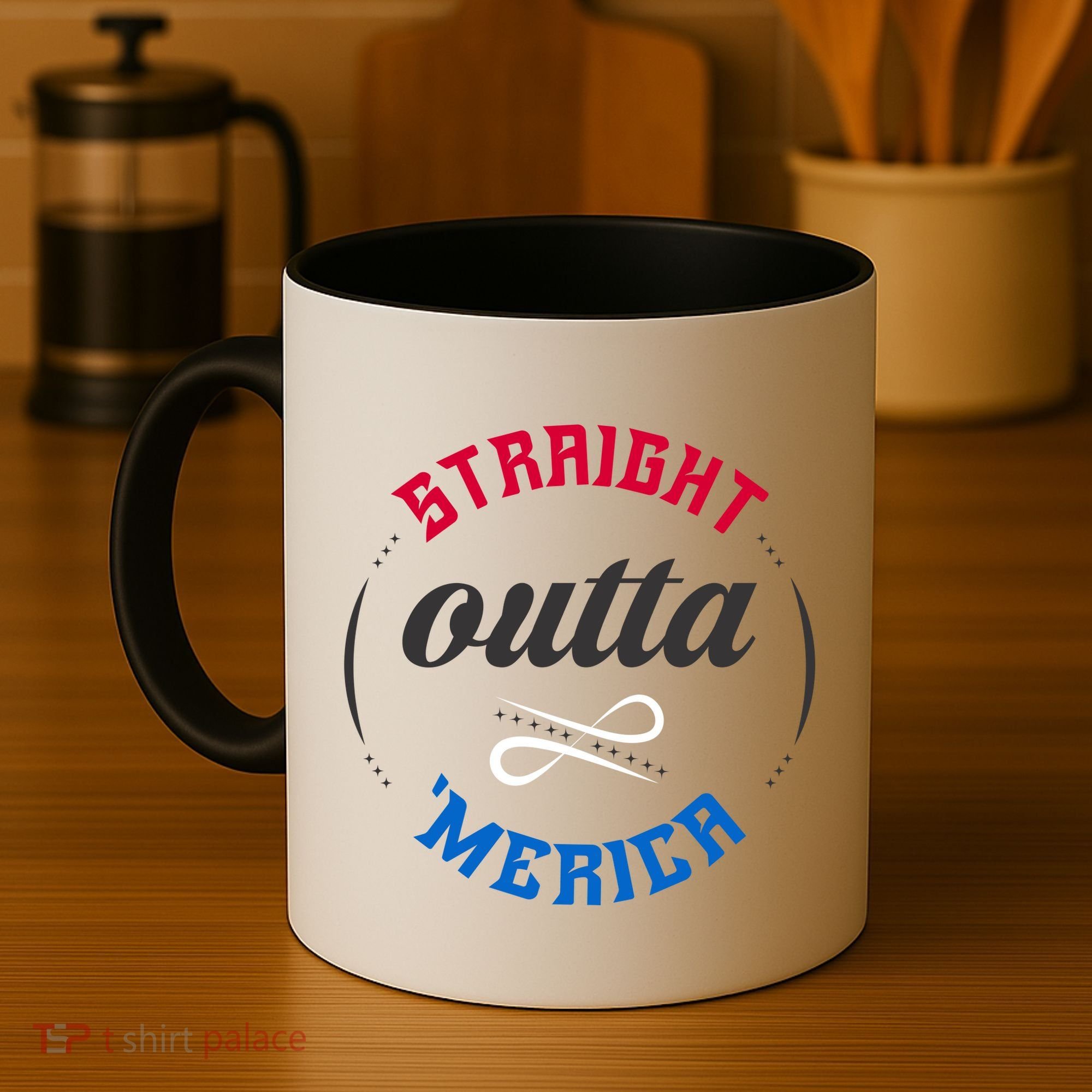 Straight Outta Merica Coffee Mug