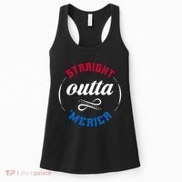 Straight Outta Merica Women's Tank Top thumb 0