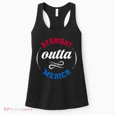 Straight Outta Merica Women's Tank Top