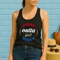 Straight Outta Merica Women's Tank Top thumb 2