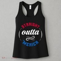 Straight Outta Merica Women's Tank Top thumb 3