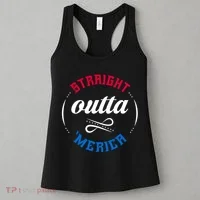 Straight Outta Merica Women's Tank Top thumb 3